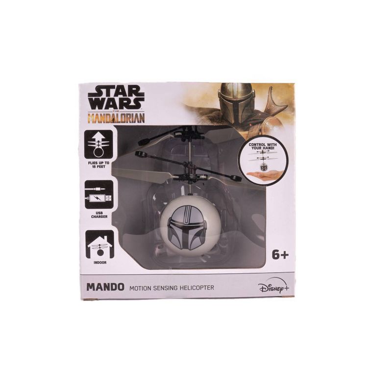 Star Wars The Mandalorian Mando UFO Ball Helicopter, 3 of 5
