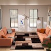 LOVEVOOK Modern Area Rug for Living Room, 5x7 Feet Large Geometric Rug Floors Decor for Bedroom, Patchwork Carpet for Office Dining Room - 3 of 4