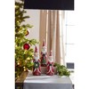 Distressed Wood Design Santa Figruine (Set of 3) - 3 of 3