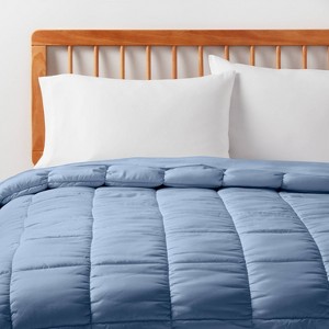 Box Stitch Puffer Comforter - Room Essentials™ - 1 of 2