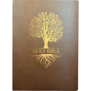 KJV Family Legacy Holy Bible, Large Print, Coffee Ultrasoft - (King James Version Sword Bible) by  Whitaker House (Leather Bound) - 1 of 1
