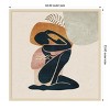 Amanti Art Lady by Emel Tunaboylu Wood Framed Wall Art Print - 4 of 4