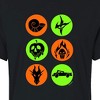 Women's - Disney Villains - Villian Symbols Cropped Graphic T-Shirt - 2 of 4