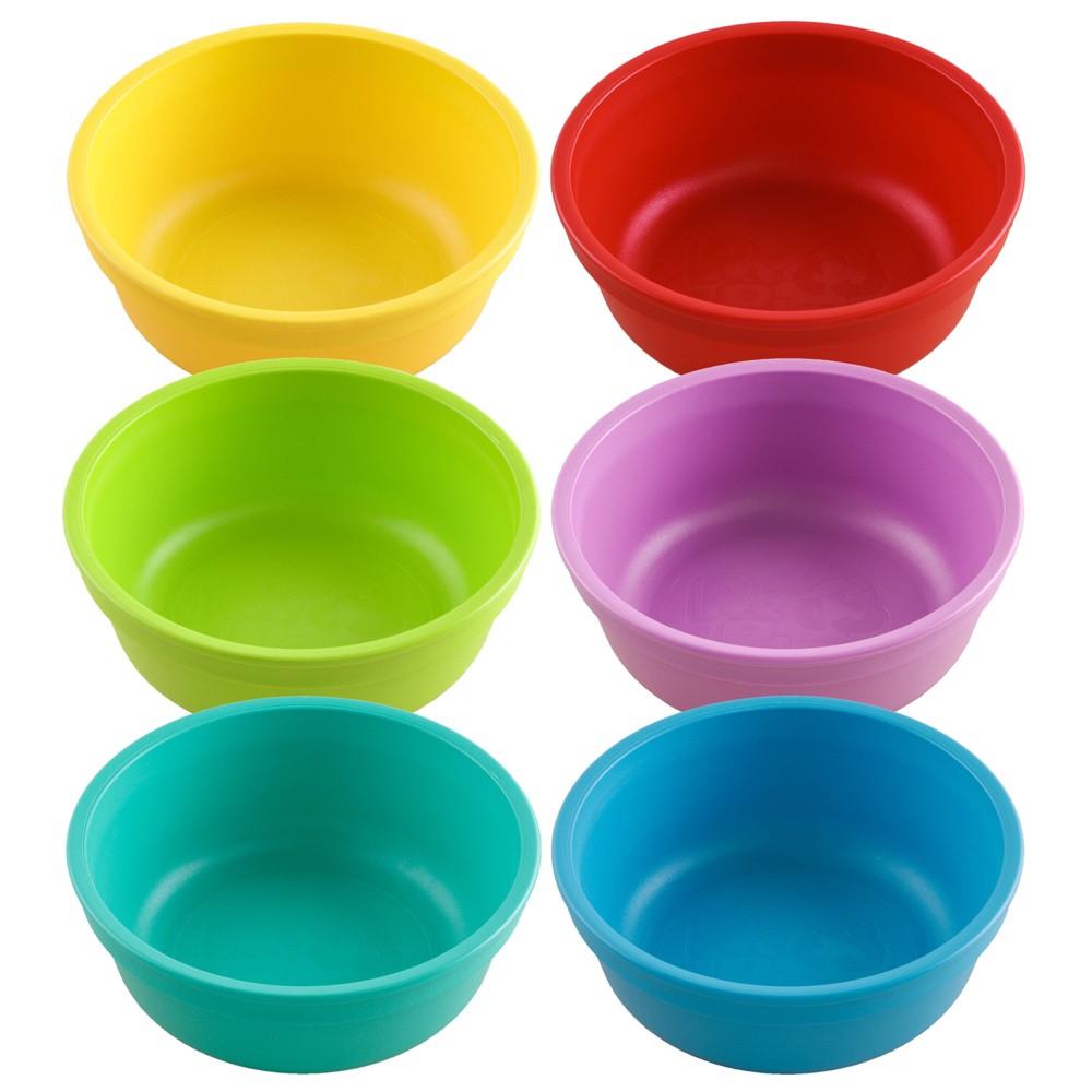 Photos - Other kitchen utensils Re-Play Baby Bowls - Colorwheel - 6pk/12oz
