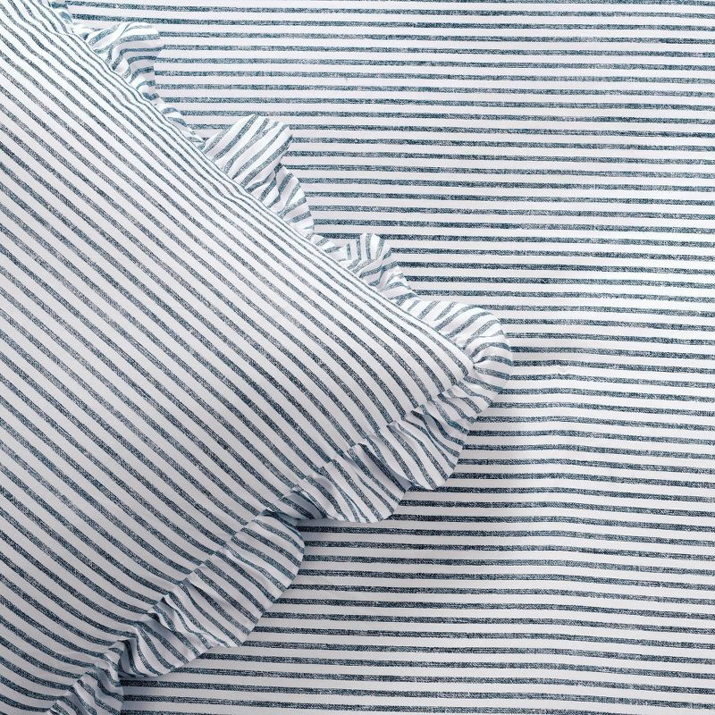 Ticking Stripe Bedspread - Lush D&#233;cor, 5 of 15