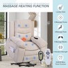 Whisen Power Lift Recliner Chair with Adjustable Massage and Heating Function - image 3 of 4