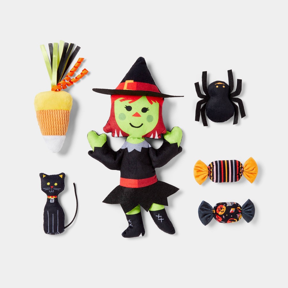 Halloween Cat Toy Set - 6pk - Hyde & EEK! Boutique™