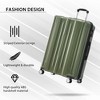 3-Pieces(20inch 24inch 28inch) Hardside Luggage Sets Expandable Luggages Spinner Suitcase With TSA Lock Lightweight Carry On Luggage - 2 of 4