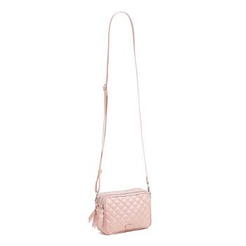 Vera Bradley Women's Pearlized Nylon Mini Evie Crossbody Bag