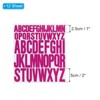 Unique Bargains Vinyl Self-Adhesive Indoor Outdoor Decorative Stickers 12 Sheets - 2 of 4