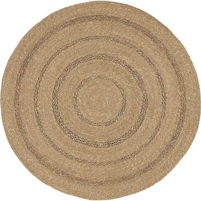 Nourison Natural Woven Seagrass Indoor Outdoor Area Rug, 1 of 10