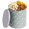 Uncle Myron's Holiday Popcorn Tin - 3 Flavors - 2 Gallon, Polar Bear Design - 2 of 4