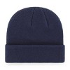 NFL New England Patriots Cuff Knit Beanie: Sports Team Logo, Adult One Size - 2 of 2
