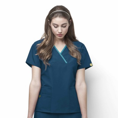 Wink Origins Charlie-Women's Y-Neck Fashion Scrub Top