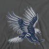 Dickinson State University Official Distressed Primary Logo Adult Pull-Over Hoodie - 2 of 4