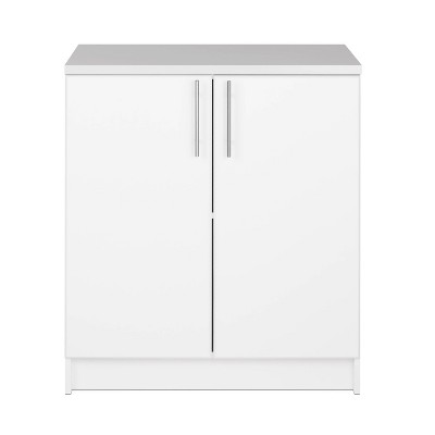 Elite 16" Deep Home Storage Base Cabinet with Melamine Countertop - Prepac