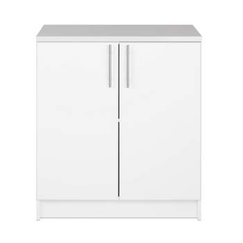 Elite 16" Deep Home Storage Base Cabinet with Melamine Countertop - Prepac