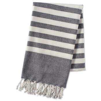 28"x59" Fouta Striped Throw Blanket - Design Imports