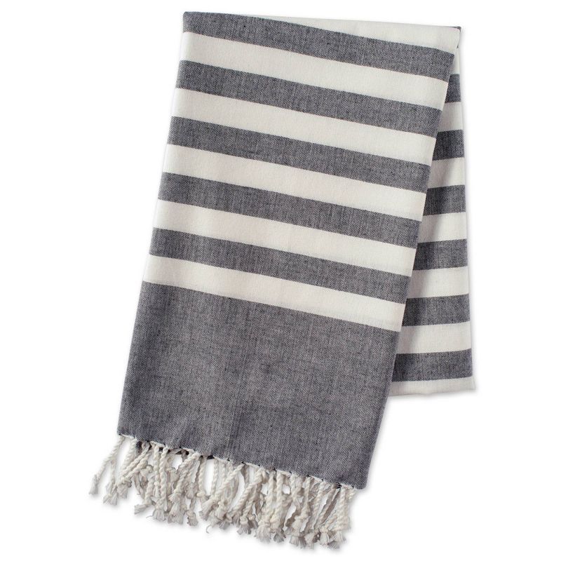 28"x59" Fouta Striped Throw Blanket - Design Imports, 1 of 8