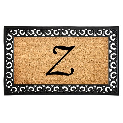 Calloway Mills 104132436Z Gabriel Monogram Doormat 24 In. x 36 In. (Letter Z)
