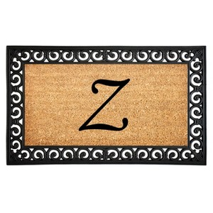 Calloway Mills 104132436Z Gabriel Monogram Doormat 24 In. x 36 In. (Letter Z) - 1 of 1