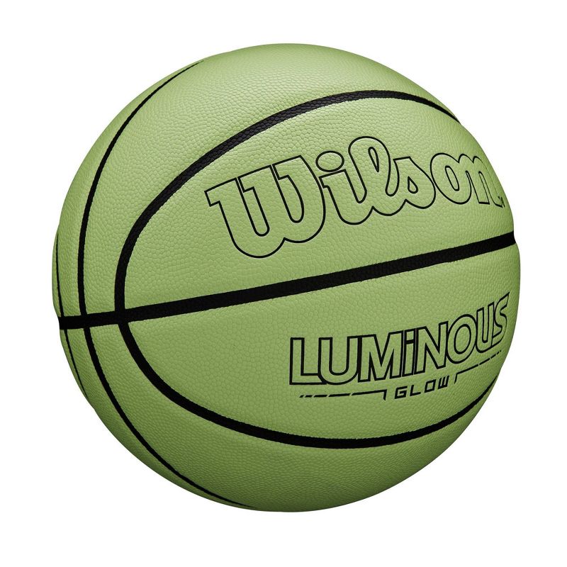Wilson 29.5&#34; Luminous Glow Basketball, 3 of 9