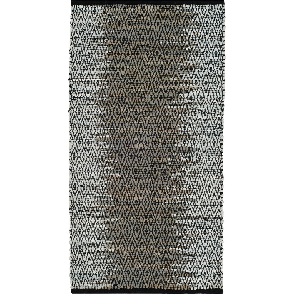 2'x3' Geometric Woven Accent Rug Gray - Safavieh