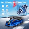 24V Electric Drift Go-Kart for Kids Ages 3-12 with 1:1 Steering Ratio, Rear-Wheel Drifts¨C Safe & Durable Ride-On Kart - 3 of 4