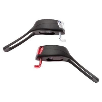 Schwinn Quick Wrap Bike Lights 2LED - Black