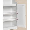VASAGLE Bathroom Storage Cabinet, Bathroom Floor Cabinet with 2 Doors, 2 Adjustable Shelves, 11.8 x 23.6 x 39.4 Inches, Freestanding - 4 of 4