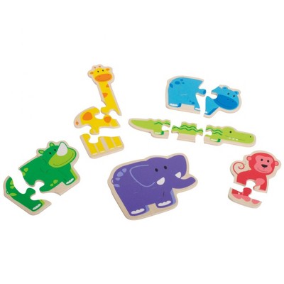 set of 3 wooden puzzles