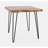 Jofran,Nature's Edge 24'' Solid Acacia Square End Table - 3 of 4