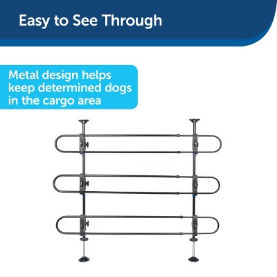 Adjustable Black Metal Dog Car Barrier
