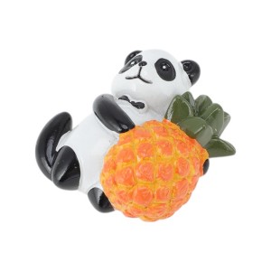 Unique Bargains Decorative Magnets Magnetic Fridge Sticker Irregular Shape Resin Black White Red 1Pc - 1 of 3