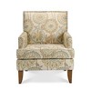 28.9" Fabric Accent Chair with Nail Trim and Easy-Clean Legs - 3 of 4