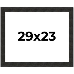 PosterPalooza | Photo Size Contemporary Black Frame - UV Acrylic, Foam Board Backing, Hanging Hardware - 1 of 4