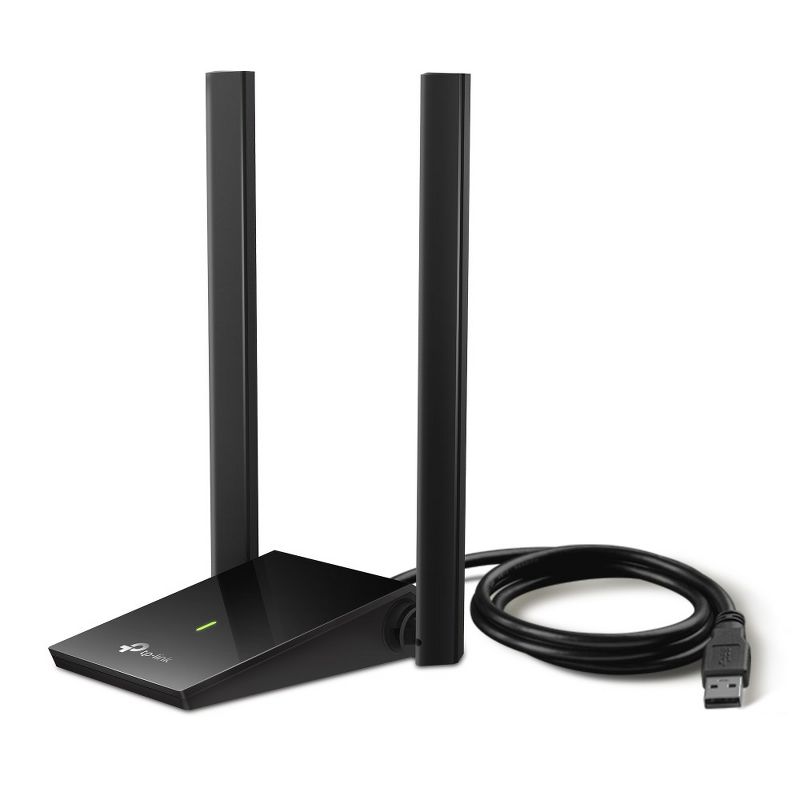 TP-Link AX1800 Wi-Fi 6 USB Adapter for Desktop PC Archer TX20U Plus Black Manufacturer Refurbished, 2 of 5