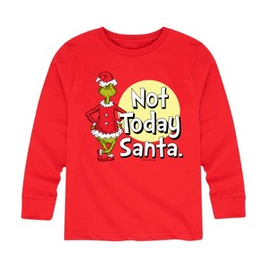 Boys' - The Grinch -  Long Sleeve Graphic T-Shirt - 1 of 4