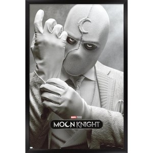 Trends International Marvel Moon Knight - Mr. Knight One Sheet Framed Wall Poster Prints - 1 of 4