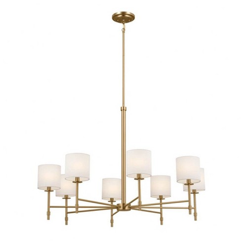 Kichler Lighting Ali 8 - Light Chandelier , Brushed Natural Brass : Target