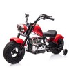 Kids Electric Dirt Bike, 36V Powered Ride On Motorcycle, 350W Torque Motorbike w/Training Wheel, Leather Seat, Music, LED Headlight for Boys Girls - 2 of 4