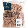 Business Source Rubber Bands Size 64 1 lb./BG 3-1/2"x1/4" Natural Crepe 15748 - 2 of 4
