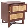 Hedwig 2 Drawer Nightstand - NST4007 - Safavieh - 2 of 4