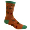 Crazy Dog T-Shirts Women's Let's Eat Our Feelings Socks Funny Snacks Junk Food Hot Dog Pizza Cheeseburger Footwear - 3 of 4