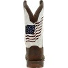 Men's Rebel by Durango Distressed Flag Embroidery Western Boot - 4 of 4