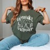 Simply Sage Market Women's Wander Woman Tent Short Sleeve Garment Dyed Tee - 2 of 3