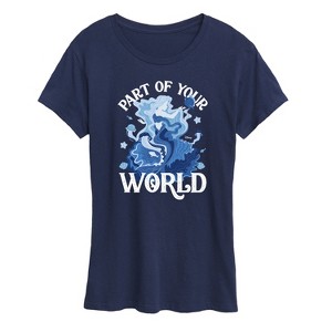 Women's - Disney - Ariel Part Of Your World Short Sleeve Graphic T-Shirt - 1 of 4