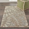 Nourison Aloha Floral Leaf Flatweave Indoor/Outdoor Area Rug - 3 of 4