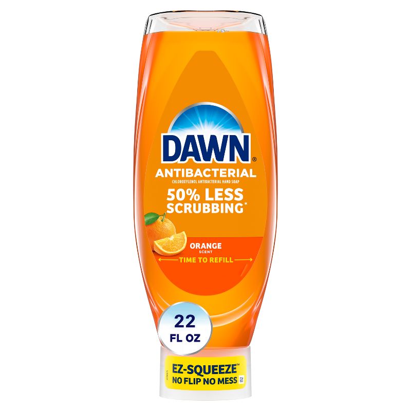 Dawn Orange Ez Squeeze Antibacterial Dish Soap - 22 fl oz, 1 of 15