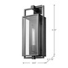 Nuvo Lighting Exhibit 1 - Light Lantern in  Matte Black - 4 of 4